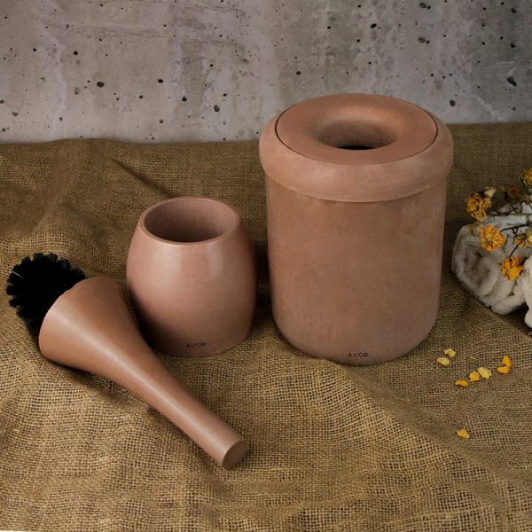 ست سطل و فرچه سنگی AXOR (آکسور) مدل برونو - Image 7