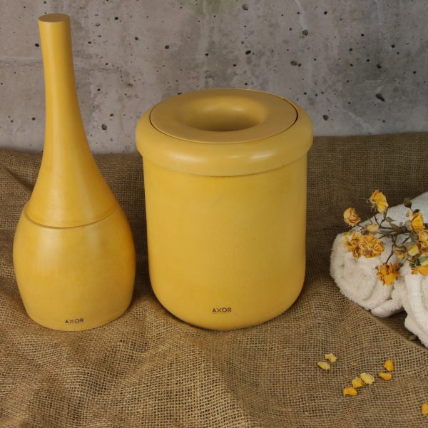 ست سطل و فرچه سنگی AXOR (آکسور) مدل برونو - Image 3