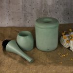 ست سطل و فرچه سنگی AXOR (آکسور) مدل برونو - Image 13