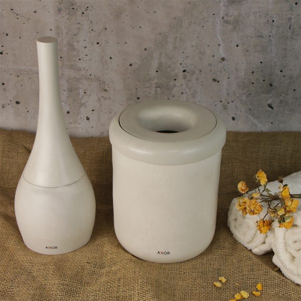 ست سطل و فرچه سنگی AXOR (آکسور) مدل برونو - Image 14